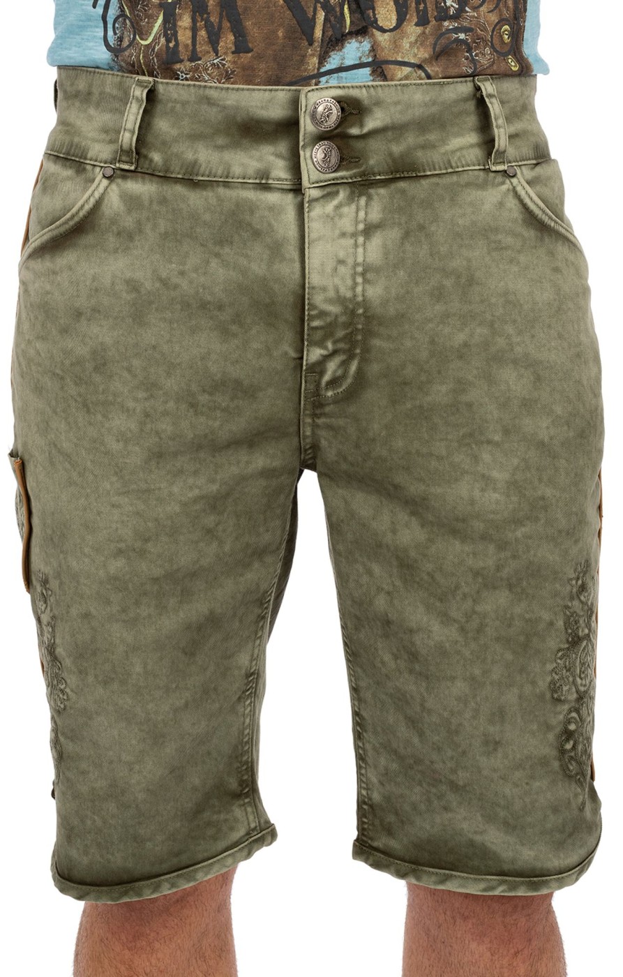 Herren Hangowear | Hangowear Trachtenjeans Hector Short Army