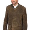 Herren Almsach | Almsach Lederjacke Vincent Moosantik