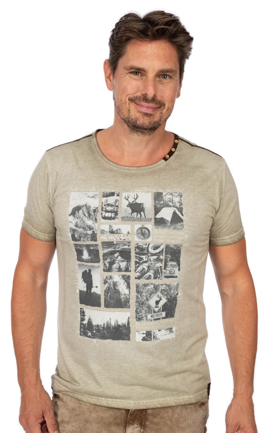 Herren Marjo | Marjo T-Shirt Manuel Schlamm