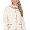 Damen AlpSpur | Alpspur Strickjacke Lucy Bio Offwhite Beige