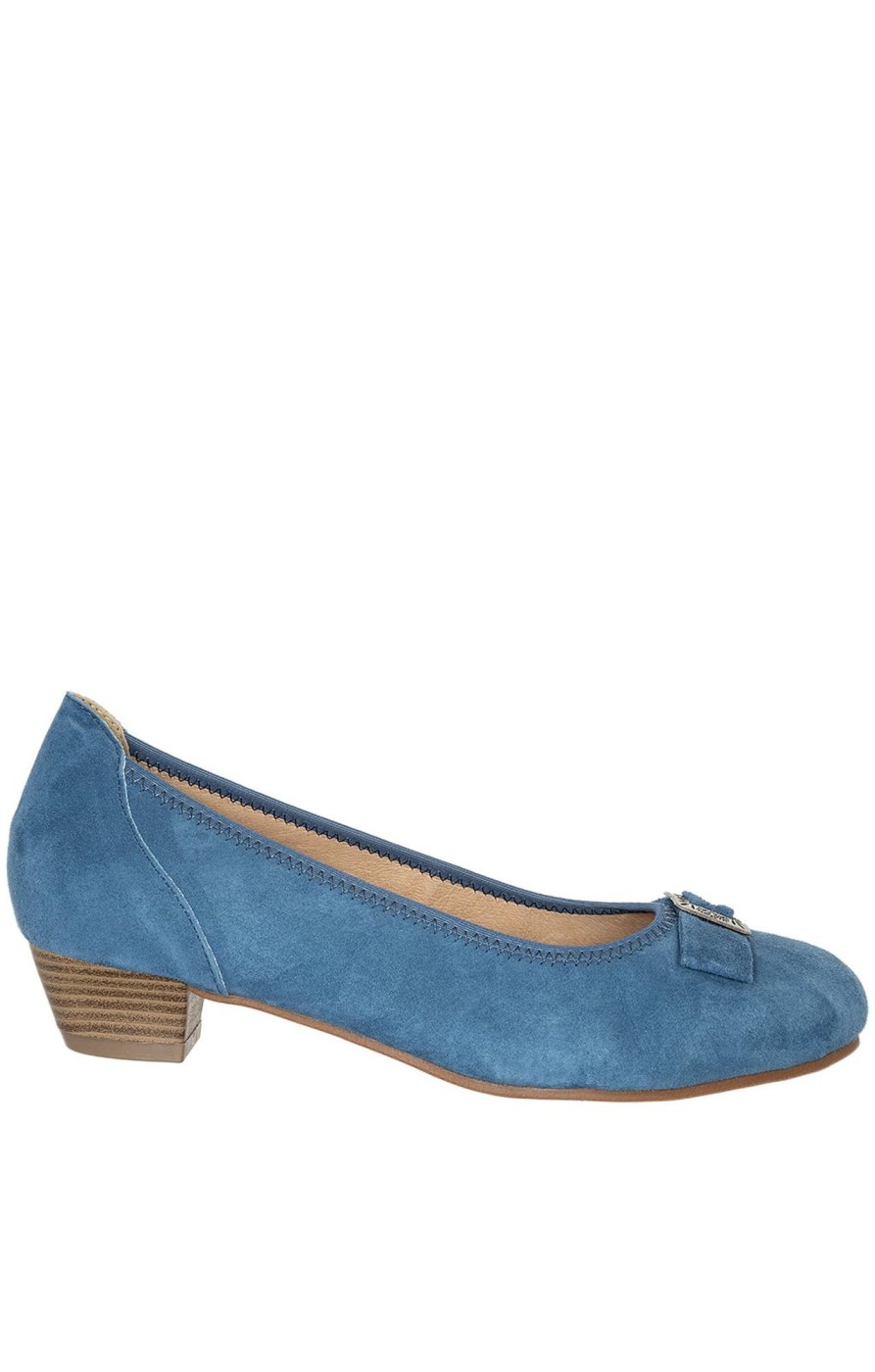 Schuhe Hirschkogel | Hirschkogel Ballerina 3004550-274 Jeansblau