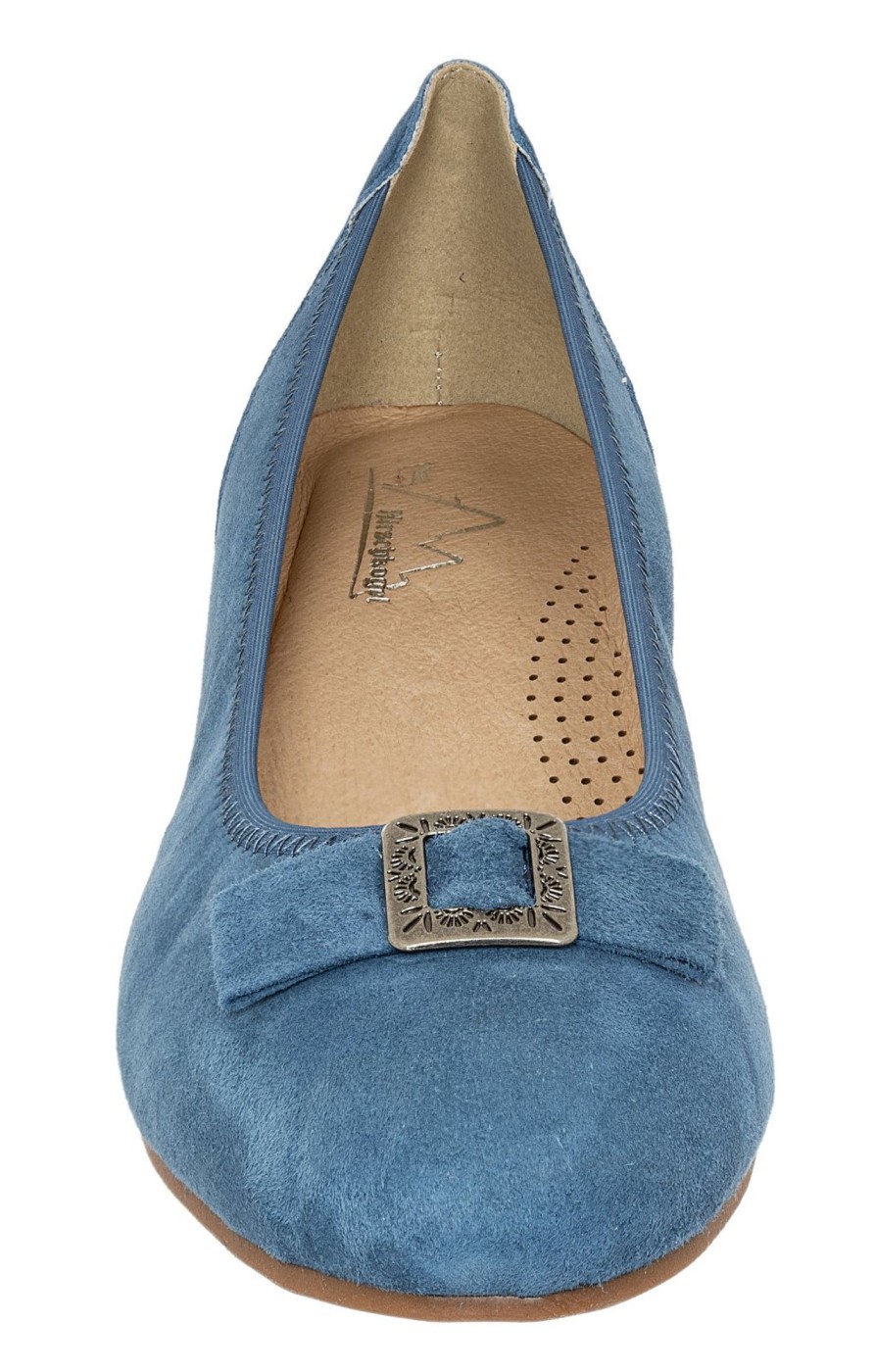 Schuhe Hirschkogel | Hirschkogel Ballerina 3004550-274 Jeansblau